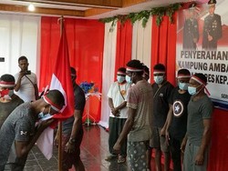 Kelompok KKB Kampung Ambaidiru Yapen Menyerahkan Diri