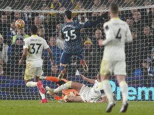 Babak I Selesai, Arsenal Ungguli Leeds 3-0