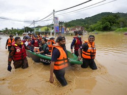 Serba-serbi Banjir Mengepung Bikin Ribuan Warga Mengungsi di Malaysia