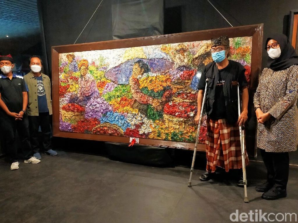 Satu Lukisan di Spektakuler ArtOs Kembang Langit Banyuwangi Laku Rp 2,4 M