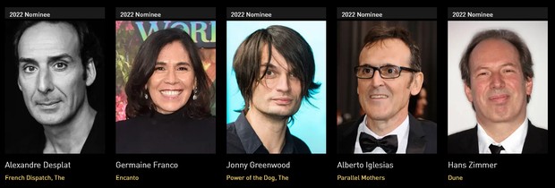 Best Score Motion Picture