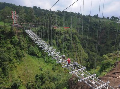 Dusun Terpencil di Lereng Merapi Bakal Punya Jembatan Gantung