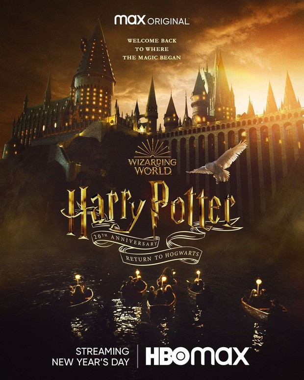 Poster film terbaru Harry Potter yang akan tayang di awal 2022 nanti.