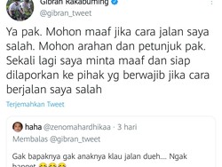 Ketika Gibran Tanggapi Nyinyiran Netizen soal Cara Jalannya