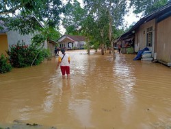 Banjir di Penajam Paser Utara Surut, Warga Diimbau Waspada Laut Pasang
