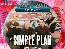 Band Ikonik Simple Plan Bawa Fans Bernostalgia di Mola Chill Fridays