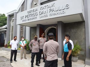 Gereja-gereja di Magetan Tak Luput dari Sterilisasi Jelang Natal