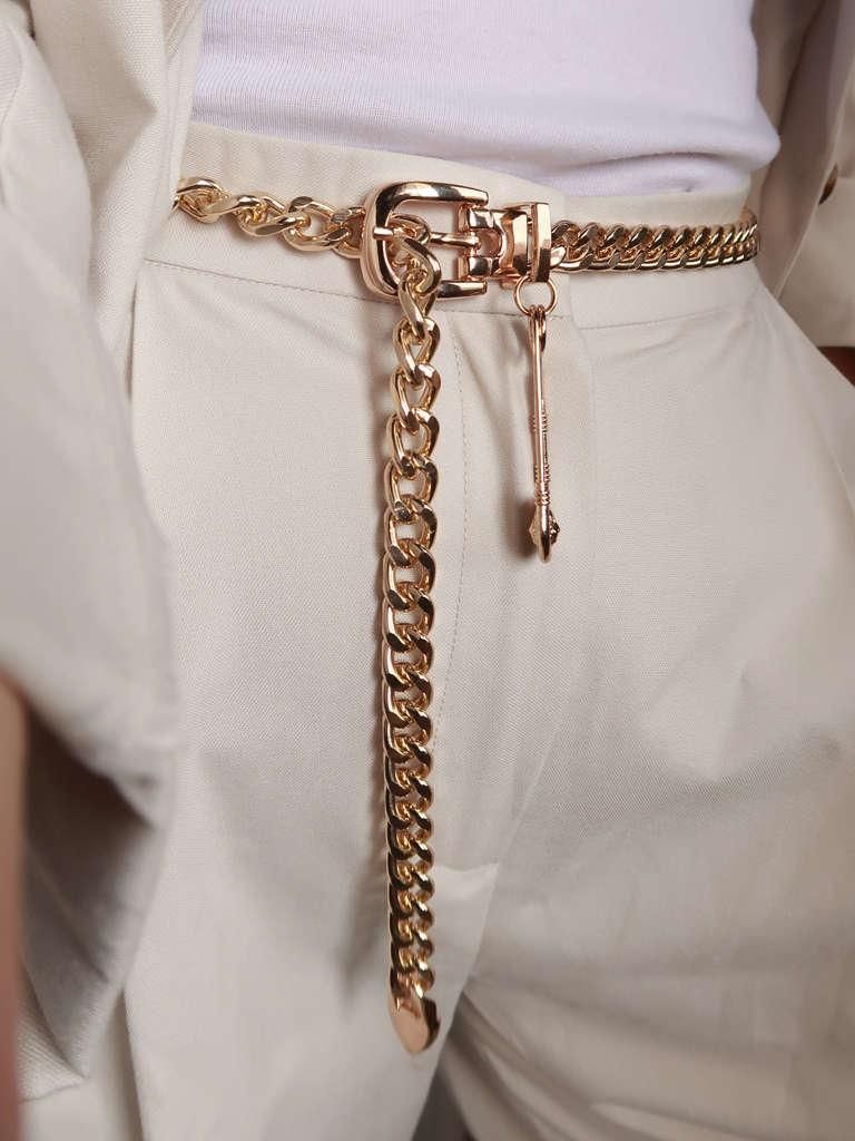 SAINT PETER - Gold Belt Chain