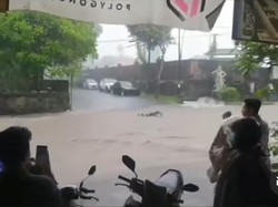 Viral Motor-motor Hanyut Terbawa Banjir di Bali, Begini Kejadiannya