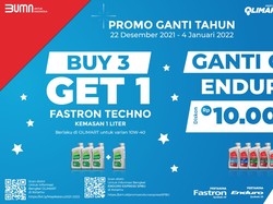 Akhir Tahun, Pertamina Lubricant Tebar Promo Pelumas Buy 3 Get 1