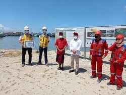 Brantas Abipraya Kembangkan Pelabuhan Benoa Bali dengan Pelindo