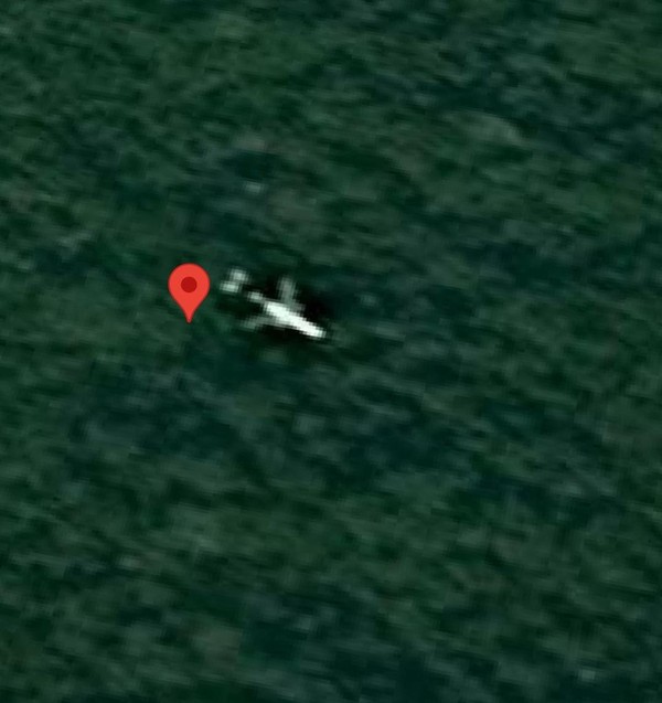 Citra satelit diduga lokasi jatuhnya MH370 di Kamboja (Tangkapan layat Google Maps)