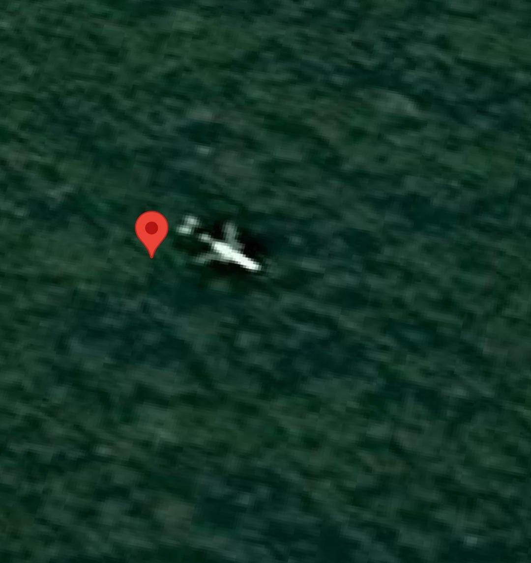 Citra satelit diduga lokasi jatuhnya MH370 di Kamboja (Tangkapan layat Google Maps)