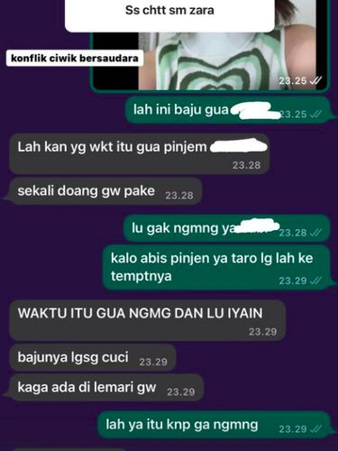 Hasyakyla dan Adhisty Zara Berantem di Chat WhatsApp Gegara Hal Ini