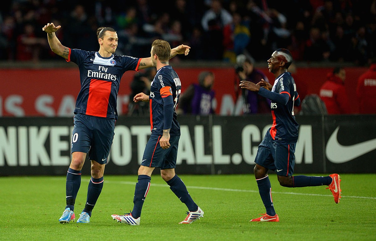 Begini Cara Zlatan Ibrahimovic Ejek David Beckham (Getty Images)