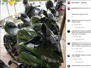 Tunggangan Mahal Satpol PP DIY: Kawasaki ZX-25R Seharga Rp 100-an Juta Tunggangan Mahal Satpol PP DIY: Kawasaki ZX-25R Seharga Rp 100-an Juta