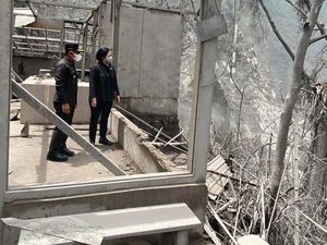 Ketua DPR Tinjau Lokasi Bencana Erupsi Semeru