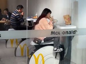 Di Gerai McD Ini Bisa Makan Sambil Genjot Sepeda untuk Bakar Kalori Di Gerai McD Ini Bisa Makan Sambil Genjot Sepeda untuk Bakar Kalori