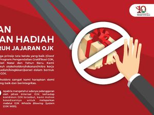 Jaga Tata Kelola, OJK Larang Jajarannya Terima Hadiah Saat Nataru