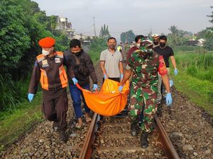 Seorang Pria di Blitar Tewas Tabrakkan Diri ke KA Malabar