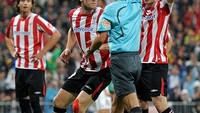 Di tempat kesembilan ada Bilbao. Klub dari Liga Spanyol ini juga mengoleksi 138 kartu merah (Getty Images)