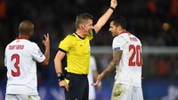 Di tempat kedua ada Sevilla dengan 181 kartu merah (Getty Images)