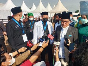Cak Imin-Suharso Monoarfa Hadiri Muktamar NU di Lampung