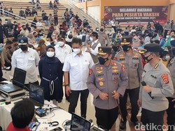 Kapolri-Menkes Minta Percepat Vaksinasi di Serang, Pandeglang dan Lebak