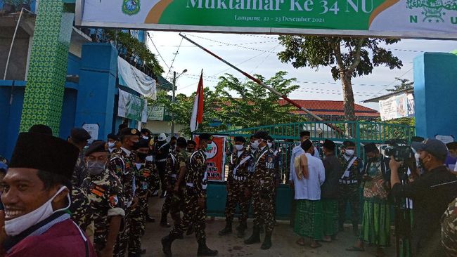 Suasana di lokasi Muktamar NU di Lampung Tengah (Rakha-detikcom)