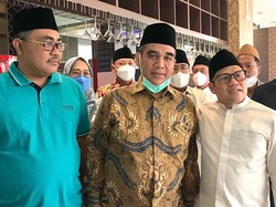 Bertemu di Muktamar NU, Muzani-Cak Imin Bahas Peluang Koalisi Gerindra-PKB