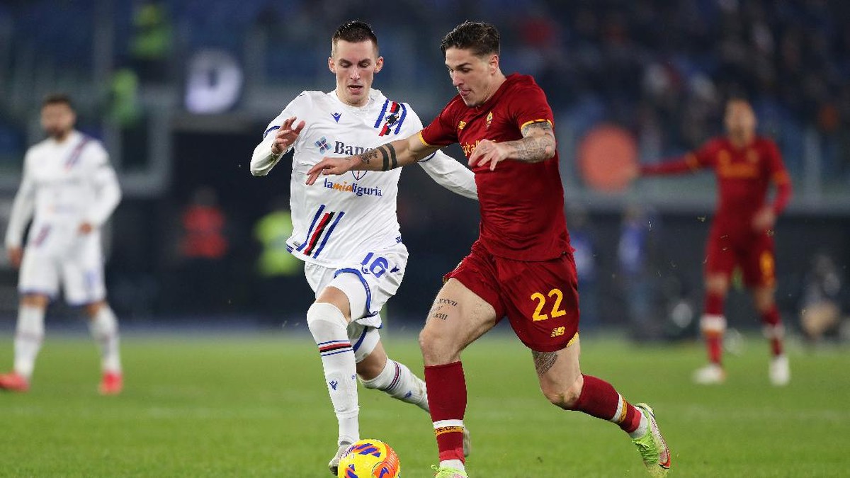 AS Roma diredam Sampdoria 1-1. (Foto: Getty Images/Paolo Bruno)