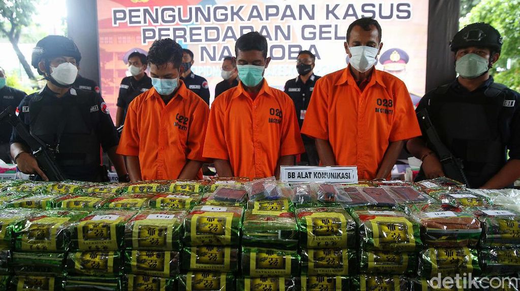 Bareskrim Polri Ungkap Jaringan Narkoba Malaysia-Indonesia