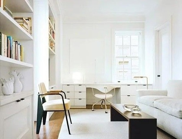 Desain Serba Putih/Foto: Pinterest: Michael Moran Desain Serba Putih/Foto: Pinterest: Michael Moran