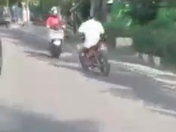 Pemotor Zig-zag yang Tabrak Emak-emak di Madiun Diduga Mabuk