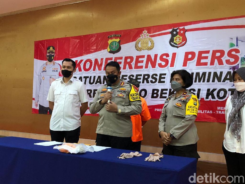 Polisi Jelaskan Eks Ketua RT di Bekasi Jadi Tersangka Pelecehan-Ditahan