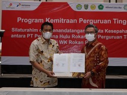 Dukung SDM Unggul, Pertamina Teken MoU dengan 5 Kampus di Riau