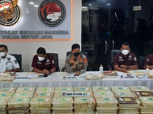 Polda Metro Gagalkan Peredaran 147 Kg Sabu untuk Pesta Tahun Baru
