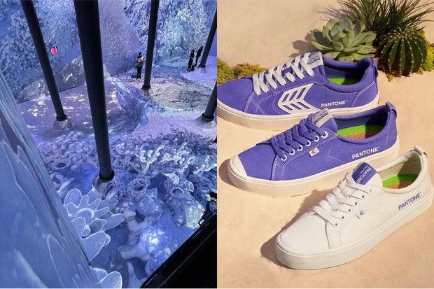 Project kolaborasi warna Veri Peri/Foto: instagram.com/pantone Project kolaborasi warna Veri Peri