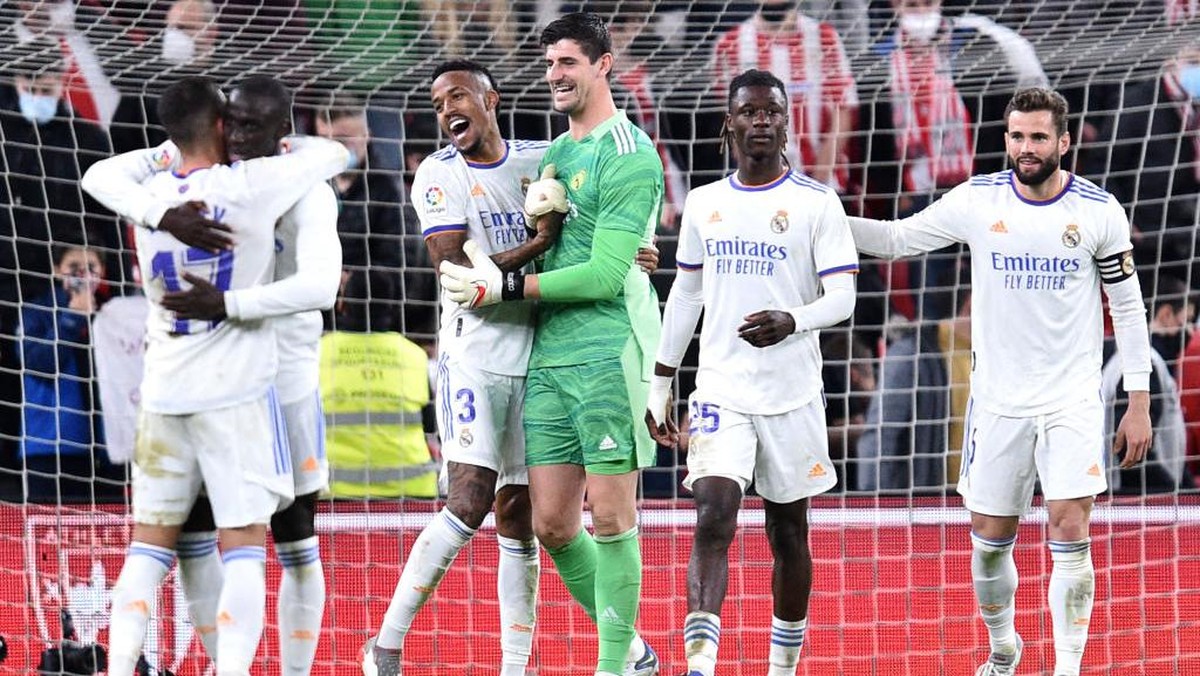Real Madrid menang atas Athletic Bilbao 2-1 dan kini unggul delapan poin di puncak klasemen Liga Spanyol (Foto: Getty Images/Juan Manuel Serrano Arce)