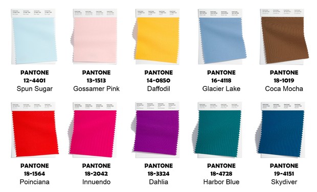 Rekomendasi tren warna 2022/Foto: Pantone.com Rekomendasi tren warna 2022
