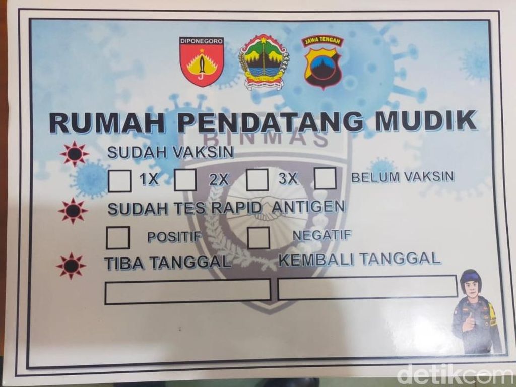 Mau Mudik ke Pekalongan? Siap-siap Kendaraan-Rumah Ditempeli Stiker Mau Mudik ke Pekalongan? Siap-siap Kendaraan-Rumah Ditempeli Stiker