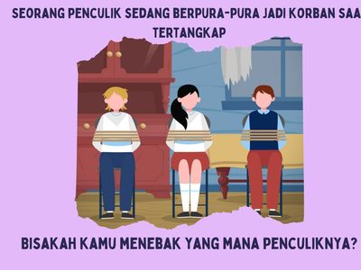 Tebak-tebakan ala Detektif, Bisakah Kamu Temukan Hal Janggal di Gambar Ini?