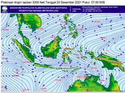 BMKG Laporkan Kemunculan Bibit Siklon Tropis 98S di Samudera Hindia