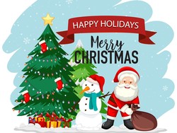 45+ Gambar Ucapan Natal 2024 Keren dan Terbaru, Gratis Download!