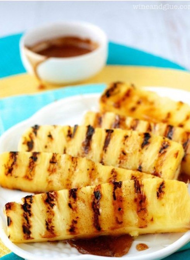 Ide kedua : grilled pineapple