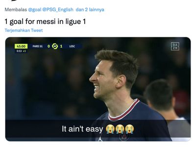 Meme Lionel Messi Melempem di Liga Prancis