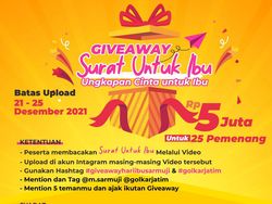 Mengharukan Surat Cinta untuk Ibu di Giveaway Golkar Jatim