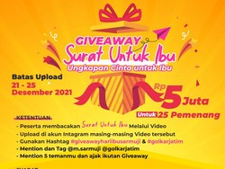 Mengharukan Surat Cinta untuk Ibu di Giveaway Golkar Jatim