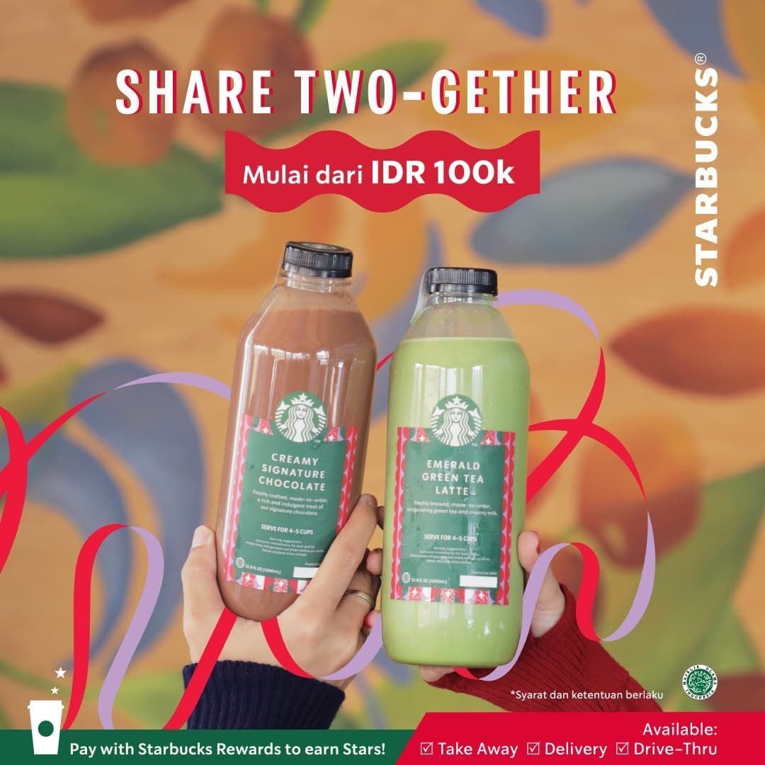 Minuman Literan, Starbucks