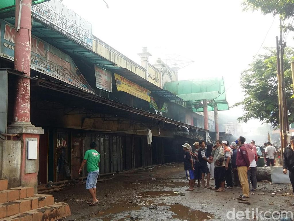 Suasana Terkini Pasar Kroya Cilacap yang Sempat Kebakaran Hebat